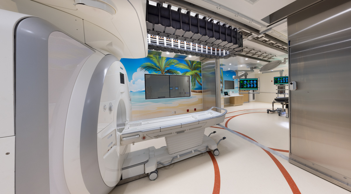 Interior design view of Joe DiMaggio Children's Hospital MRI in Hollywood, FL